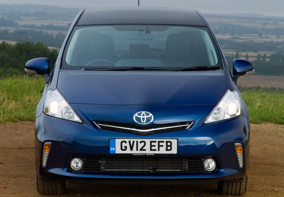 Toyota Prius+ UK-spec (ZVW40W) 2012 pictures