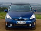 Toyota Prius+ UK-spec (ZVW40W) 2012 pictures