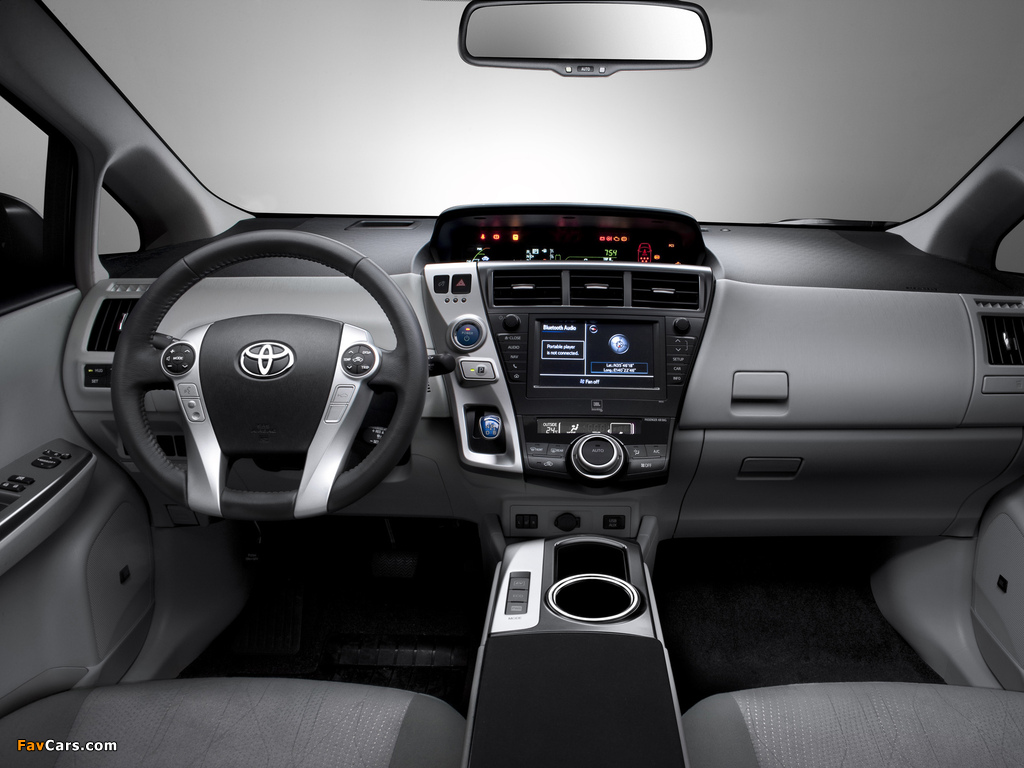 Toyota Prius+ (ZVW40W) 2011 images (1024 x 768)