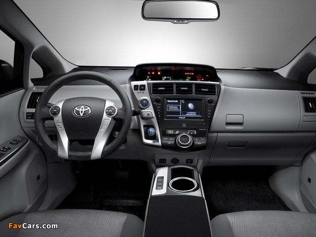 Toyota Prius+ (ZVW40W) 2011 images (640 x 480)