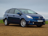 Toyota Prius+ UK-spec (ZVW40W) 2012 wallpapers