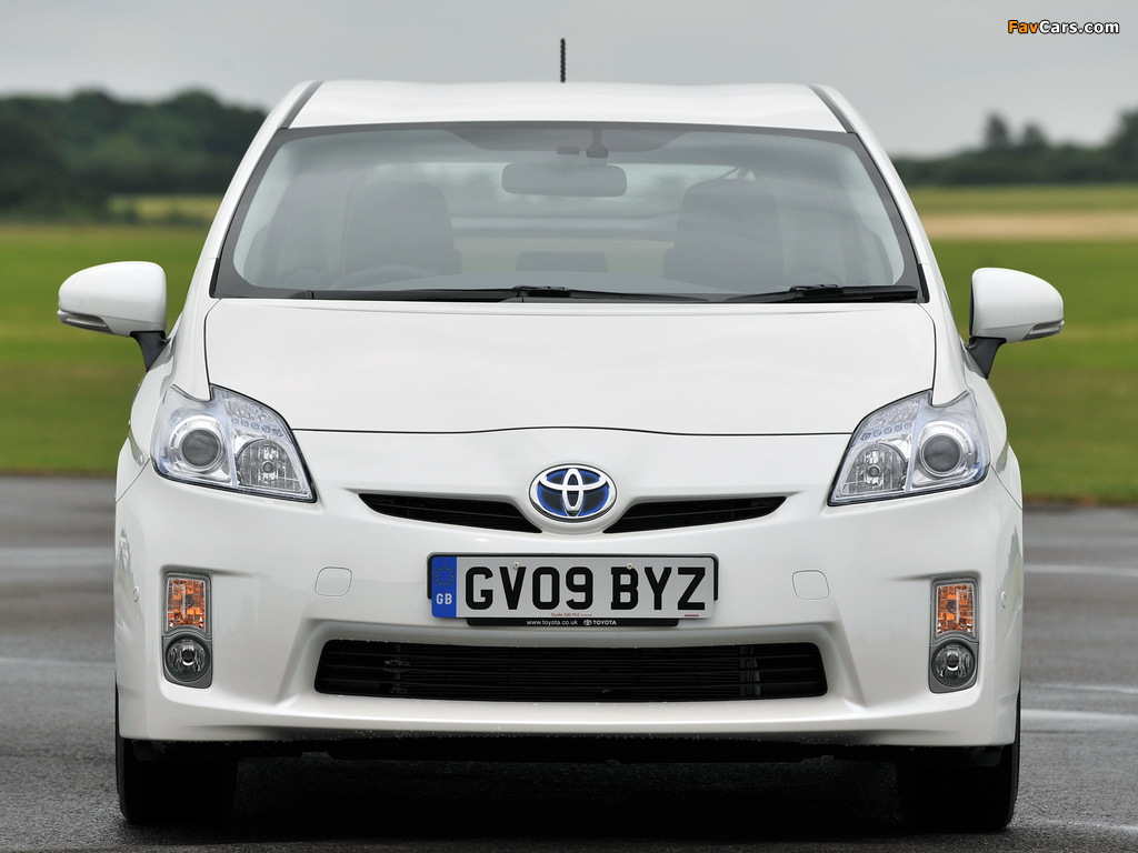Photos of Toyota Prius UK-spec (ZVW30) 2009–11 (1024 x 768)