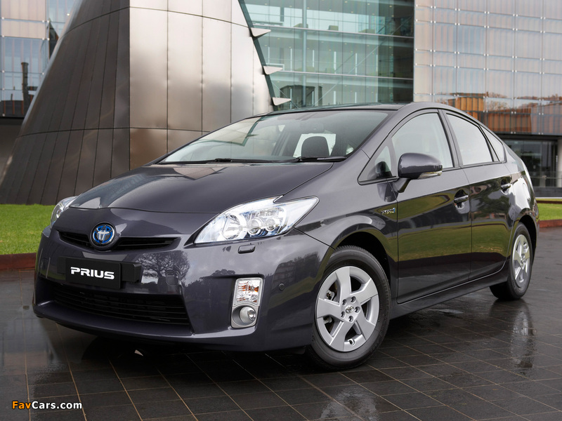 Photos of Toyota Prius AU-spec (ZVW30) 2009–11 (800 x 600)