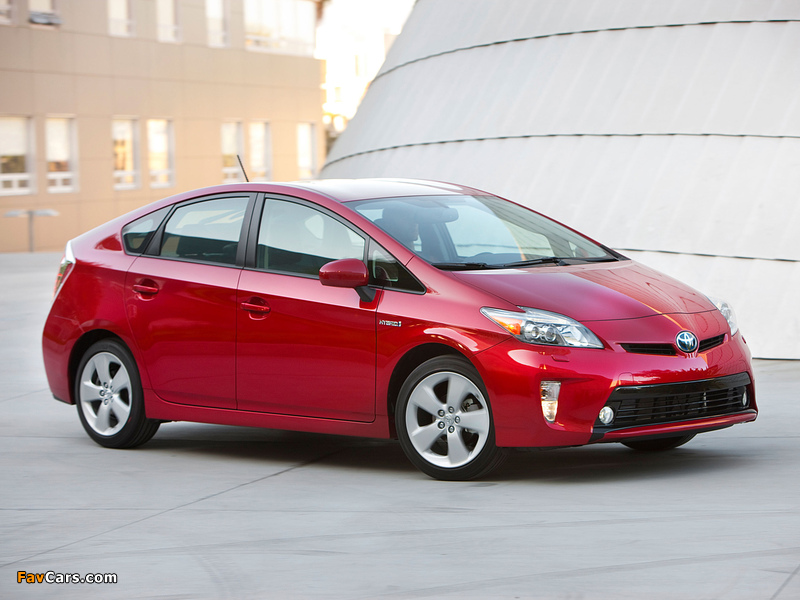 Photos of Toyota Prius US-spec (ZVW30) 2011 (800 x 600)