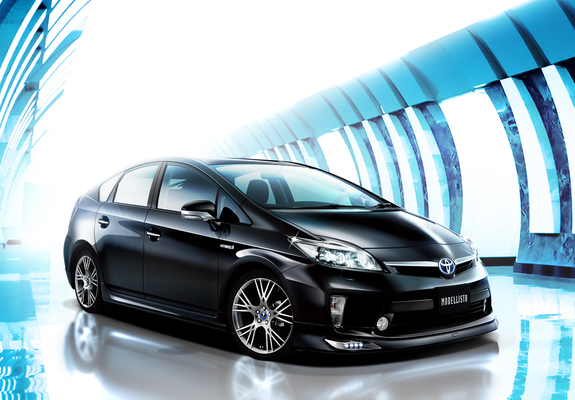 【30 プリウス | トヨタモデリスタ】 PRIUS ZVW30 MODELLISTA SELECTION インテリアパネルセット 木目調 左後席部分以外は新品！