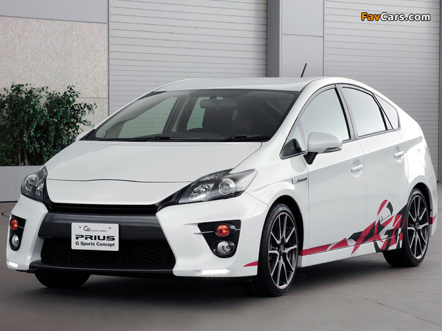 Photos of Toyota Prius G Sports Concept (ZVW30) 2011 (640 x 480)