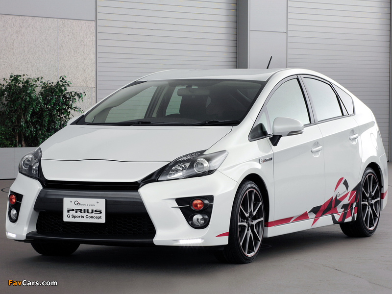 Photos of Toyota Prius G Sports Concept (ZVW30) 2011 (800 x 600)