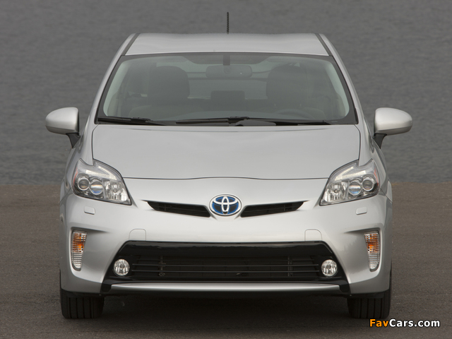 Photos of Toyota Prius US-spec (ZVW30) 2011 (640 x 480)