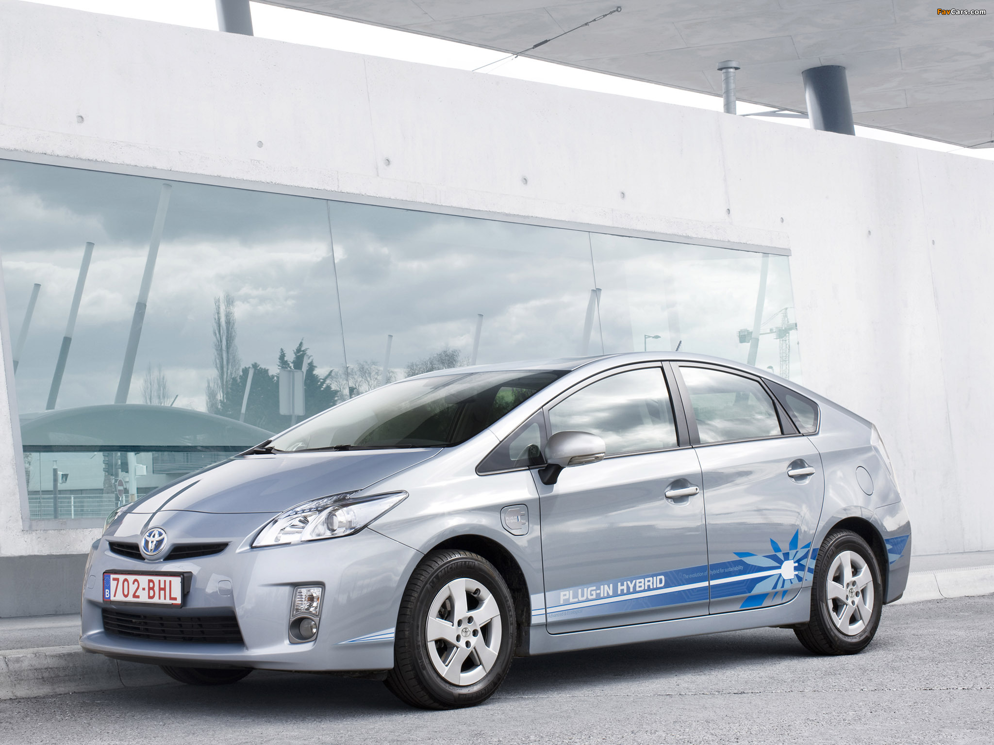 Pictures of Toyota Prius Plug-In Hybrid Pre-production Test Car EU-spec (ZVW35) 2009–10 (2048 x 1536)