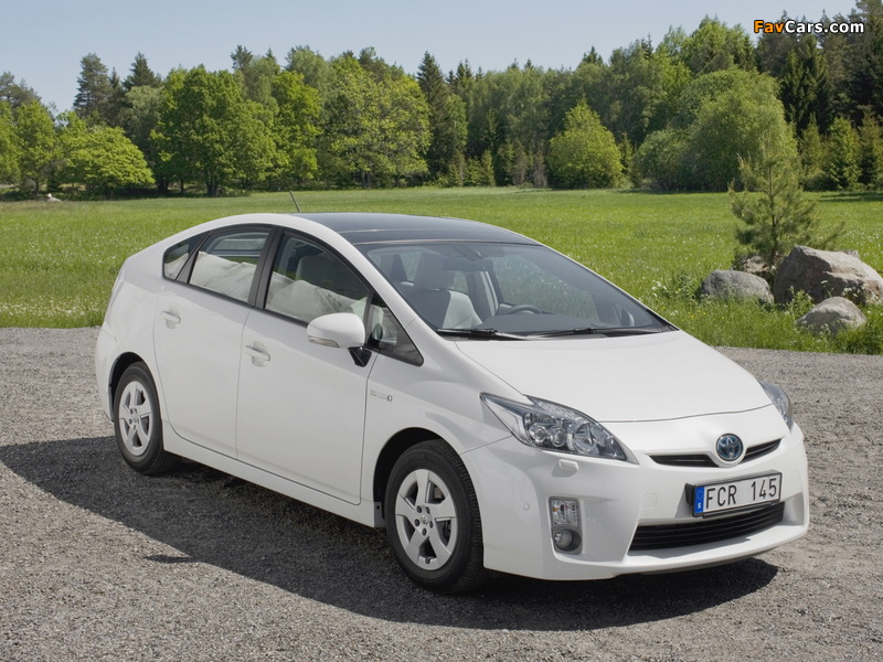 Pictures of Toyota Prius (ZVW30) 2009–11 (800 x 600)