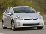 Pictures of Toyota Prius US-spec (ZVW30) 2009–11