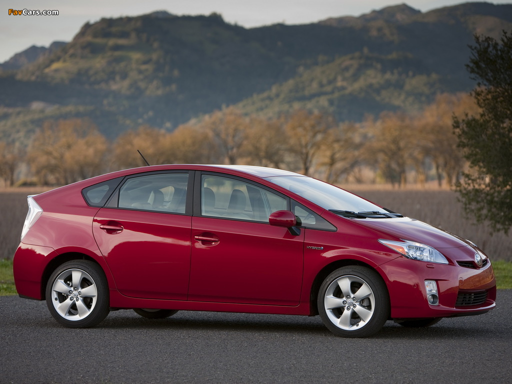 Pictures of Toyota Prius US-spec (ZVW30) 2009–11 (1024 x 768)