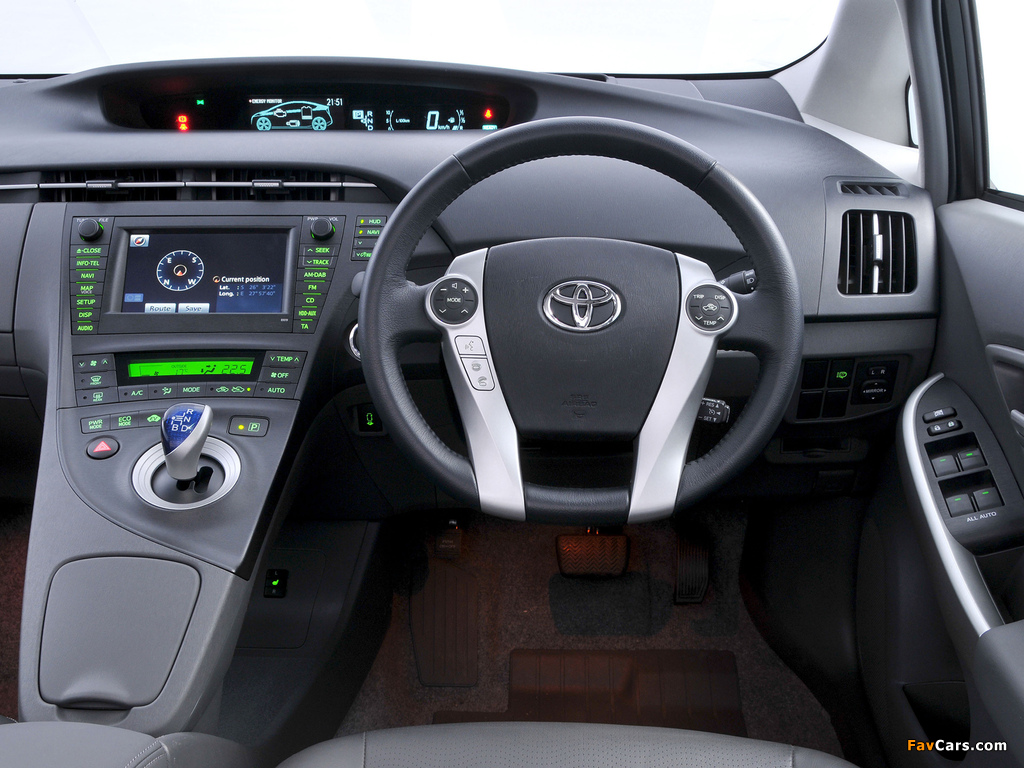 Pictures of Toyota Prius ZA-spec (ZVW30) 2009–11 (1024 x 768)