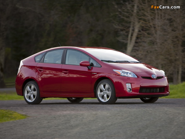 Pictures of Toyota Prius US-spec (ZVW30) 2009–11 (640 x 480)