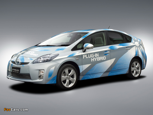 Pictures of Toyota Prius Plug-In Hybrid Concept US-spec (ZVW35) 2009 (640 x 480)