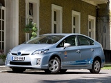 Pictures of Toyota Prius Plug-In Hybrid Pre-production Test Car UK-spec (ZVW35) 2009–10