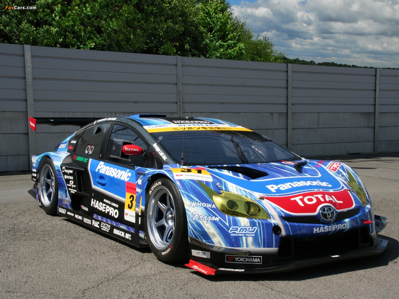Pictures of Toyota Prius GT300 Super GT 2012 (1280 x 960)