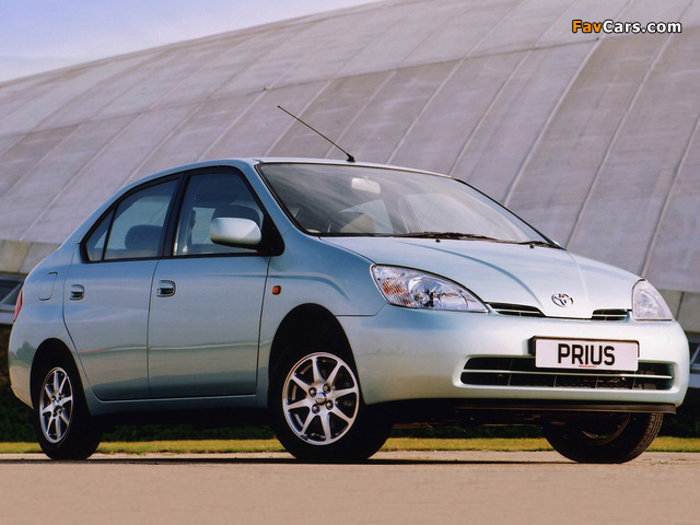 Toyota Prius UK-spec (NHW11) 2000–03 images (640 x 480)