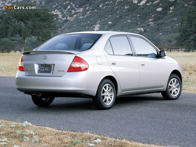 Toyota Prius US-spec (NHW11) 2000–03 pictures (640 x 480)