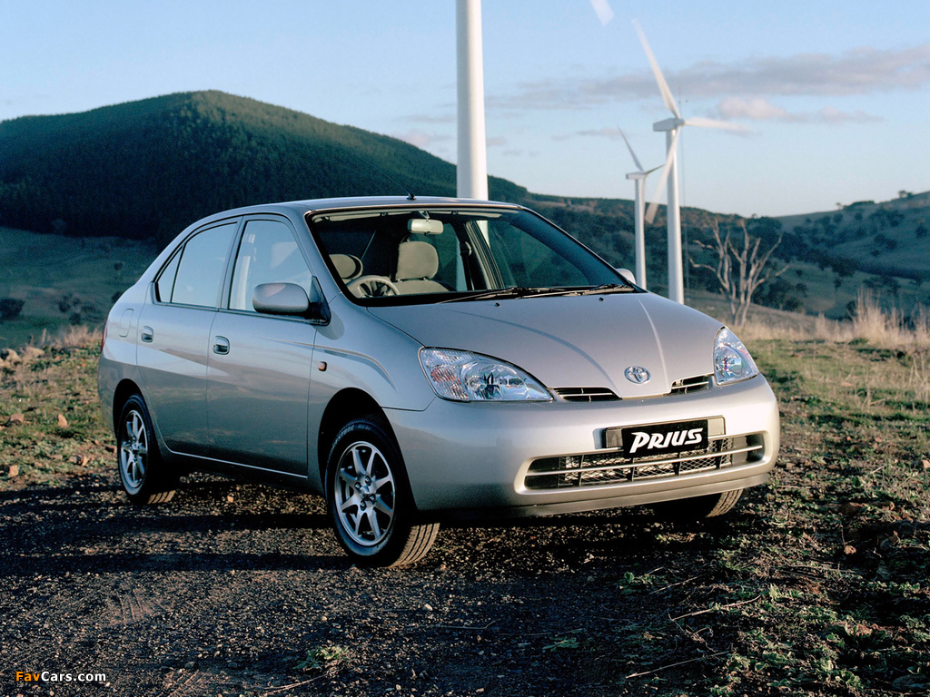 Toyota Prius AU-spec (NHW11) 2001–03 images (1024 x 768)