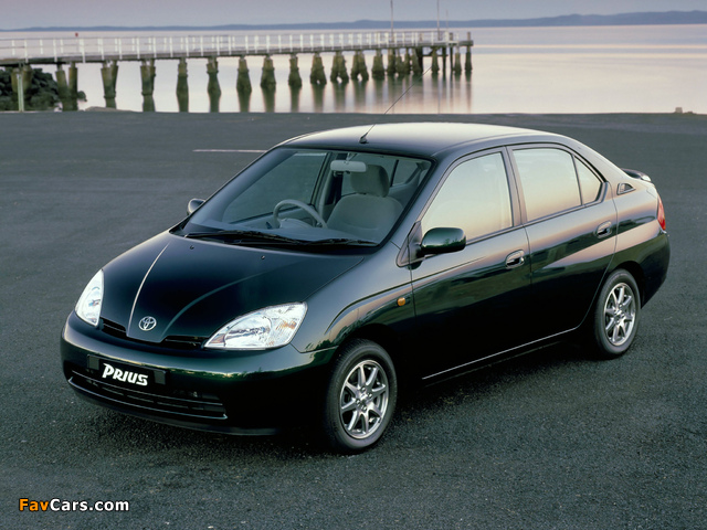 Toyota Prius AU-spec (NHW11) 2001–03 images (640 x 480)