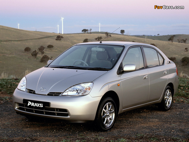 Toyota Prius AU-spec (NHW11) 2001–03 photos (640 x 480)
