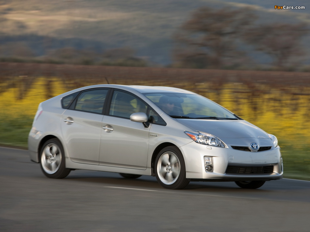 Toyota Prius US-spec (ZVW30) 2009–11 images (1024 x 768)