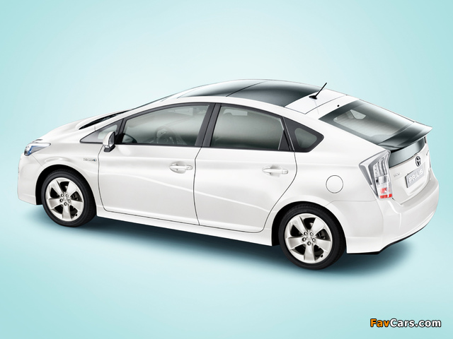 Toyota Prius (ZVW30) 2009–11 images (640 x 480)