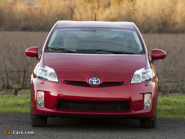 Toyota Prius US-spec (ZVW30) 2009–11 images (640 x 480)