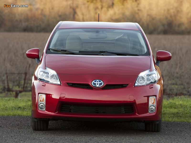 Toyota Prius US-spec (ZVW30) 2009–11 images (800 x 600)