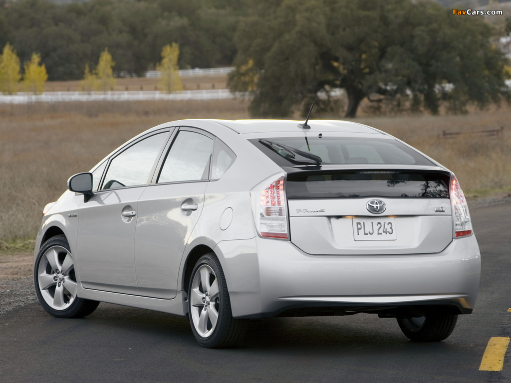 Toyota Prius US-spec (ZVW30) 2009–11 images (1024 x 768)