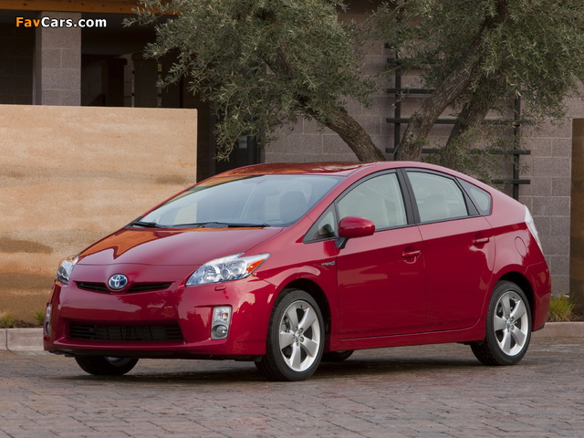 Toyota Prius US-spec (ZVW30) 2009–11 images (640 x 480)