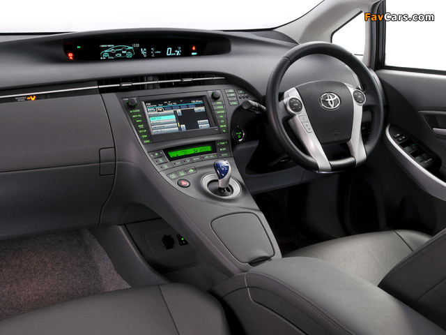 Toyota Prius ZA-spec (ZVW30) 2009–11 photos (640 x 480)