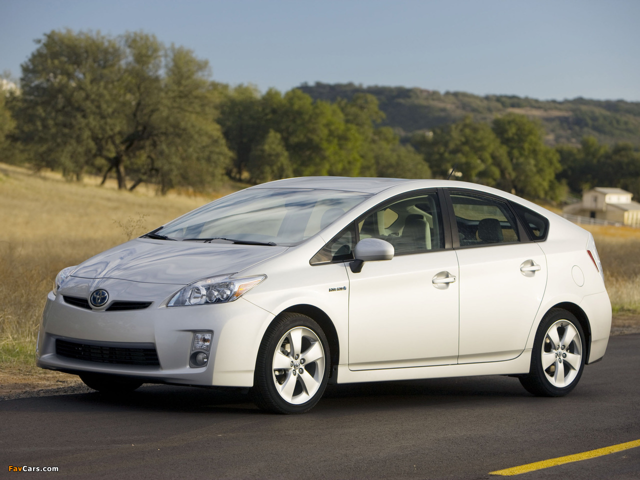 Toyota Prius US-spec (ZVW30) 2009–11 photos (1280 x 960)