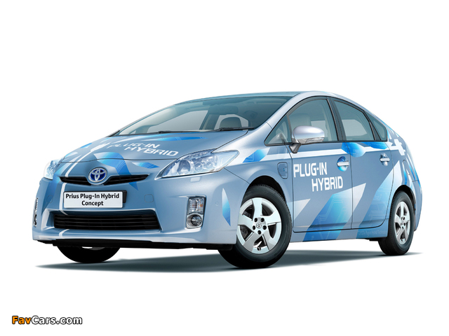 Toyota Prius Plug-In Hybrid Concept (ZVW35) 2009 photos (640 x 480)