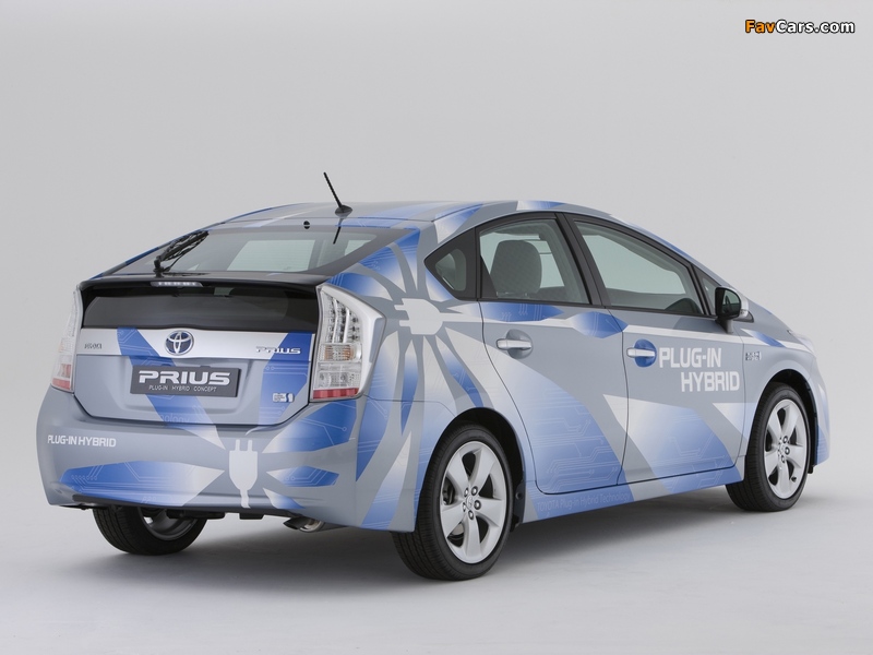 Toyota Prius Plug-In Hybrid Concept (ZVW35) 2009 photos (800 x 600)