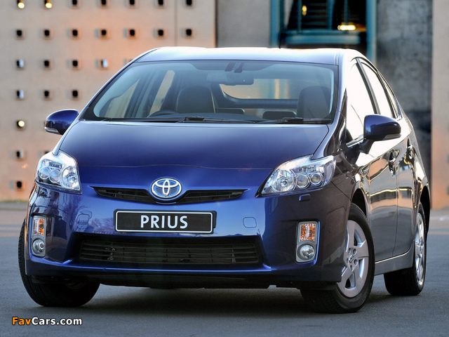 Toyota Prius ZA-spec (ZVW30) 2009–11 pictures (640 x 480)