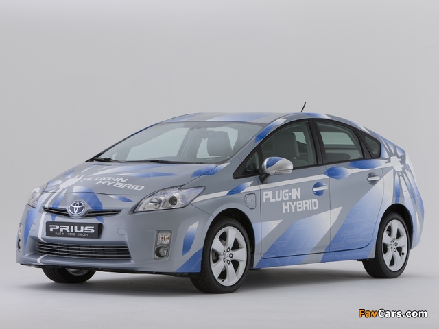 Toyota Prius Plug-In Hybrid Concept (ZVW35) 2009 pictures (640 x 480)