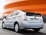 Toyota Prius Plug-In Hybrid Pre-production Test Car EU-spec (ZVW35) 2009–10 pictures