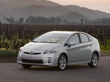 Toyota Prius US-spec (ZVW30) 2009–11 wallpapers