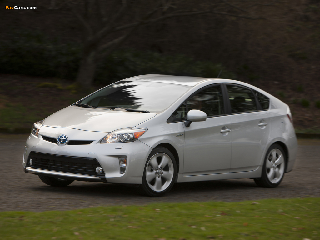 Toyota Prius US-spec (ZVW30) 2011 images (1024 x 768)