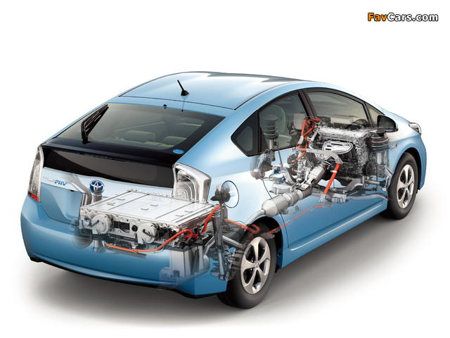 Toyota Prius PHV S (ZVW35) 2011 images (640 x 480)