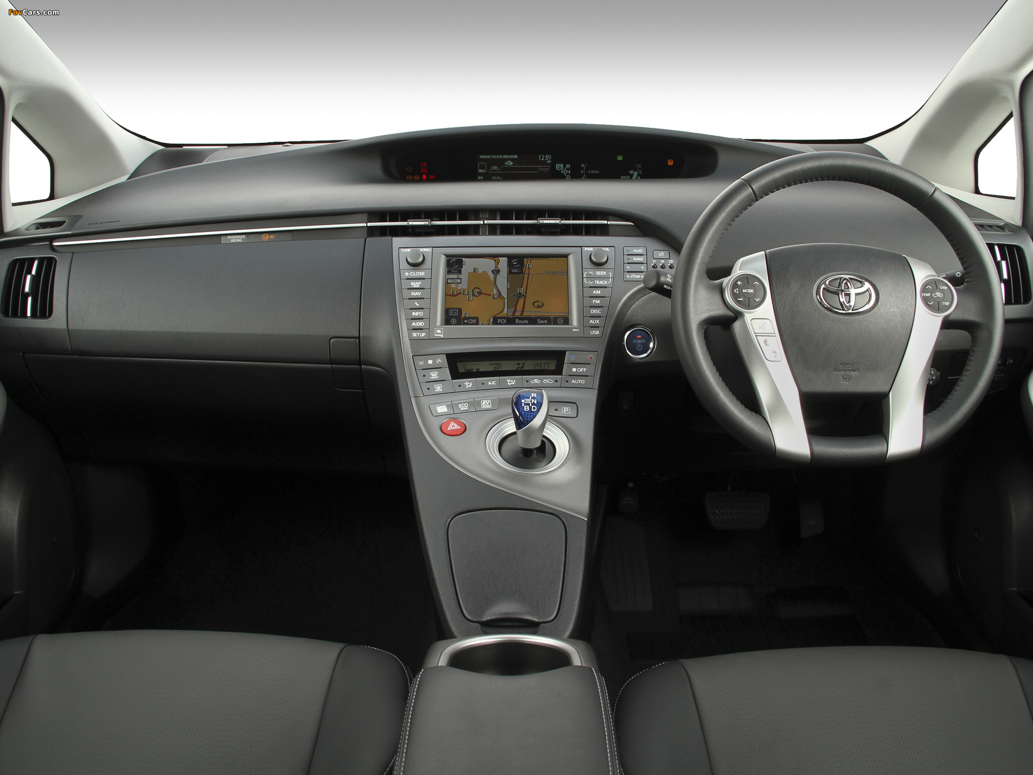 Toyota Prius ZA-spec (ZVW30) 2012 pictures (2048 x 1536)