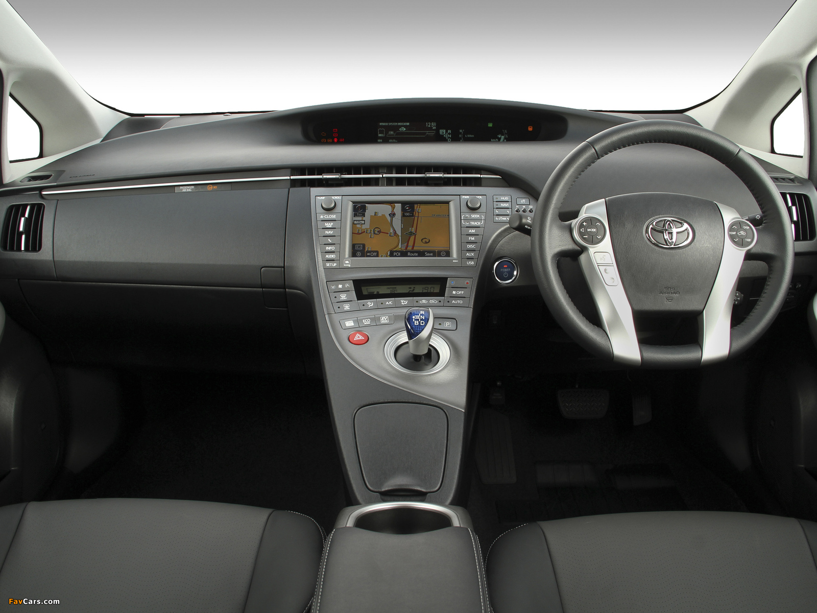 Toyota Prius ZA-spec (ZVW30) 2012 pictures (1600 x 1200)