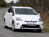 Toyota Prius UK-spec (ZVW30) 2012 wallpapers