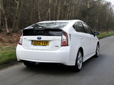 Toyota Prius UK-spec (ZVW30) 2012 wallpapers