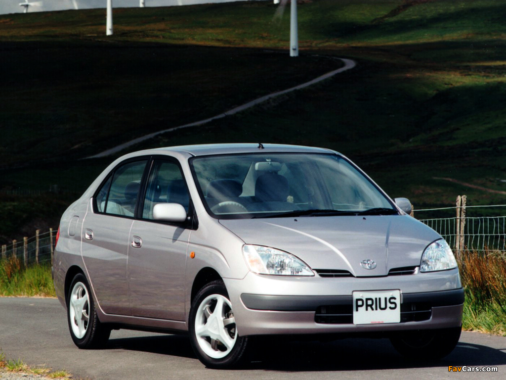Toyota Prius JP-spec (NHW10) 1997–2000 wallpapers (1024 x 768)