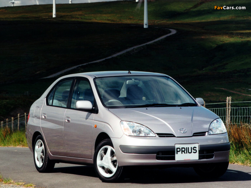 Toyota Prius JP-spec (NHW10) 1997–2000 wallpapers (800 x 600)