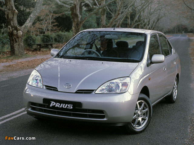Toyota Prius AU-spec (NHW11) 2001–03 wallpapers (640 x 480)