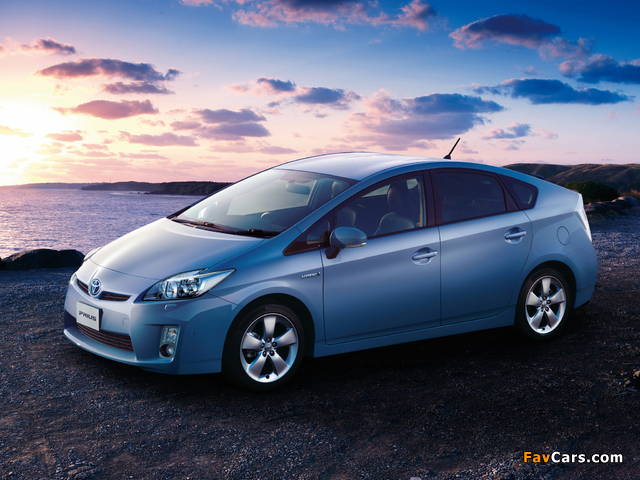 Toyota Prius G Touring Selection Leather Package (ZVW30) 2009 wallpapers (640 x 480)